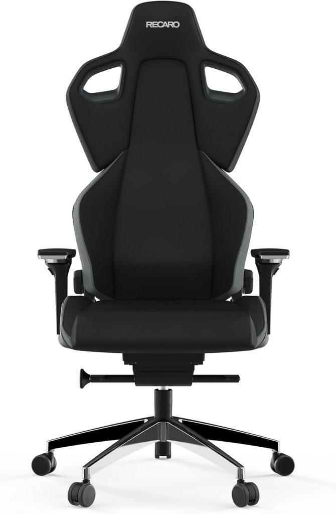 Für höchste Ansprüche: Der RECARO Exo FX vereint jahrzehntelange Expertise aus der Luftfahrt- und Motorsportbranche. Selbst bei einer nach vorne geneigten Körperhaltung bietet dieser Gaming- und Office Chair eine optimale ergonomische Unterstützung im Rückenbereich. Die Sitzschale, die Handräder, eine integrierte Lordosenstütze sowie hochwertiger Polsterschaum aus dem Motorsport sorgen für ein erstklassiges Sitzgefühl.

Made in Germany: RECARO hat nicht nur das Design der Stühle in Deutschland entwickelt, sondern auch gesamte Fertigung wird von erfahrenen Experten vor Ort durchgeführt. Die verwendeten Komponenten entweder Eigenentwicklungen oder durch RECARO optimierte Bauteile von höchster Qualität. Dank lokaler Lieferketten und umweltfreundlicher Materialien wird auch der Aspekt der Nachhaltigkeit bei diesem Gaming-Stuhl großgeschrieben.

Optisches Highlight: Ausgezeichnet mit dem German Design Award 2020, wertet der RECARO Exo FX jeden Raum optisch auf. Die ergonomische Gestaltung und das exklusive Design greifen gezielt Elemente aus der renommierten Autositzsparte von RECARO auf. Die einzigartige Konstruktion unterstützt sowohl kleinere als auch größere Nutzer optimal im Rückenbereich.

Eine neue Generation: Mit speziell für Gamer entwickelten Features bietet der RECARO Exo alles, was für ein herausragendes Gaming- und E-Sport-Erlebnis erforderlich ist – ein performance-steigerndes Sitzerlebnis mit maximalem Komfort. Der Exo FX verfügt über die einzigartigen 5D-Armlehnen, die eine individuelle Anpassung und eine noch komfortablere Polsterung ermöglichen. Das Fußkreuz und die Armlehnen bestehen beim Exo FX aus leichtem Aluminium, was zusätzlich zur Stabilität beiträgt.

Zertifizierte Qualität: Alle Modelle des RECARO Exo sind als Bürostuhl nach DIN EN 1335 zertifiziert und tragen das Zusatz-Zertifikat DIN 4573, das eine Belastbarkeit von bis zu 150 kg garantiert. Außerdem ist der Exo mit dem GS-Zeichen für geprüfte Sicherheit ausgezeichnet. Diese freiwillige Prüfung bestätigt die Einhaltung strenger Vorgaben hinsichtlich Sicherheit und Gesundheit.