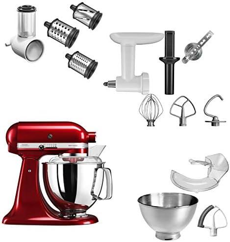 Unser Geschmackstest: Die KitchenAid Artisan im Liebesapfel Rot
Unser Geschmackstest: Die KitchenAid Artisan im Liebesapfel Rot-Willkommen zu unserem neuesten Produktreview, in dem wir uns mit einem echten Küchenhelden​ beschäftigen: der KitchenAid Küchenmaschine Artisan 5KSM175PSECA im auffälligen Liebesapfel Rot! Wenn wir an Küchenmaschinen denken,⁣ kommt uns kaum ein Gerät in den Sinn, das‌ eine⁤ derart große Fangemeinde ​hat. Und das aus gutem Grund! Mit einer ⁣Kapazität von​ 4,8 Litern, einem kraftvollen 300-Watt-Motor und einer Vielzahl an Zubehörteilen ⁣– inklusive einem praktischen Gemüseschneider und einem Fleischwolf – verspricht dieses Starterpaket ⁢einen aufregenden Einstieg in ⁢die kunterbunte Welt der KitchenAid-Produkte.

In diesem​ Beitrag⁢ wollen wir unsere persönlichen Erfahrungen mit ‌der ‍Artisan-Küchenmaschine teilen. von der ersten Benutzung über verschiedene Rezepte⁢ bis hin zu den ⁢vielen kreativen Möglichkeiten, die uns dieses Gerät eröffnet hat – wir nehmen euch ⁣mit auf eine kulinarische Entdeckungsreise. Egal, ob ihr leidenschaftliche Hobbyköche, Back-Enthusiasten oder einfach nur auf der​ Suche nach einer zuverlässigen Küchenhilfe seid, wir haben die Vor-​ und⁣ Nachteile, die uns während unserer Tests aufgefallen sind, zusammengetragen. Lasst uns also gemeinsam herausfinden, ob die KitchenAid​ Artisan 5KSM175PSECA unser Herz im Sturm erobert hat!

Unsere ⁣ersten Eindrücke der KitchenAid Küchenmaschine Artisan

Beim Auspacken der Küchenmaschine waren wir sofort von der hochwertigen⁤ Verarbeitung und‍ dem ansprechenden ⁢Design in Liebesapfel Rot begeistert. Die 4,8 Liter Edelstahlschüssel fühlt sich⁣ solide und langlebig an‌ und die ⁣Ergonomie ‍der Handgriffe erleichtert das Handling.Die Maschinenkomponenten, darunter der Flachrührer⁣ und der Knethaken, sind aus robustem Material gefertigt, was ⁢unser Vertrauen in die Langlebigkeit des Produktes stärkt.Die Kippfunktion des ⁤Motorkopfes ermöglicht einen einfachen Zugang zur Schüssel⁣ und zum Zubehör, was die Nutzung zusätzlich ⁤komfortabel gestaltet.

Die zusätzlichen Funktionen, wie ⁣der Gemüseschneider ​ und der Fleischwolf, erweitern die Einsatzmöglichkeiten und ‍bringen viel Kreativität ‍in unsere Küche. Wir haben schon einige erste Versuche mit verschiedenen Teigen unternommen und waren beeindruckt, wie gleichmäßig und kräftig die Maschine arbeitet. Ob wir nun 1 kg Mehl verarbeiten oder 12 mittelgroße Eier schlagen, die Leistung des 300 W⁢ Motors bleibt konstant ⁣und zuverlässig. besonders erfreulich ist die vielfältige Zubehörauswahl, die sowohl für das tägliche Kochen als auch für spezielle Anlässe⁢ bestens geeignet ⁤ist. Diese maschine könnte bald zu unserem besten ‌Freund in der Küche werden!

Jetzt entdecken!

Entdecken wir die herausragenden funktionen des Starter Pakets

Mit⁢ unserem neuen Küchenhelfer erwarten uns nicht nur kulinarische Möglichkeiten, sondern auch ⁢eine ⁤Vielzahl von Funktionen, die das Kochen zum⁤ Erlebnis⁢ machen. Die 4,8 Liter ⁤Edelstahlschüssel ‌ mit ergonomischem Handgriff macht das ‍Mischen und Kneten‍ von Teigen zum Kinderspiel.​ Dank des⁢ robusten Ganzmetallgehäuses und des kippbaren Motorkopfes können wir die Maschine problemlos bedienen und aus verschiedenen Zubehörteilen profitieren. Zu den Basisaccessoires ⁣gehören unter anderem ein Flachrührer, ein Knethaken und ein flexibler Flachrührer, die‌ uns während der Zubereitung helfen, kreativ zu⁢ sein und verblüffende Ergebnisse zu erzielen.

Ein absoluter Pluspunkt ist ‍die flexibilität,die‍ uns die Zubehörteile bieten:⁣ Inkludiert sind der Gemüseschneider ​und der Fleischwolf,die unsere Möglichkeiten beim Kochen entscheidend erweitern.Wir können jetzt frisches Gemüse in verschiedenen Formen schneiden oder Fleisch für unsere Lieblingsgerichte mahlen. Dank der leistungsstarken Direktantriebs-Technologie und der 10 Geschwindigkeitsstufen ⁤ können wir die Maschine an unsere individuellen Bedürfnisse anpassen ‌und so die gewünschten Ergebnisse erzielen. Das mitgelieferte Spritzschutz ‍sorgt zudem dafür, dass unsere Küche sauber bleibt, während ⁢wir‌ uns in neuen Rezepten ausprobieren.

Maximale ‌KapazitätDetailsMehl1 kgEiweiß12 mittelgroße ‌EierSchlagsahne1 lKuchen2,7​ kgBrotteig2 kgKartoffelpüree3,2 kgKekse108 Stück

Klingt das nicht spannend? Entdecke alle Möglichkeiten, die auf dich warten, und lass uns jetzt⁣ gemeinsam in die Welt⁤ der​ KitchenAid eintauchen! Jetzt auf Amazon kaufen!

Praktische Anwendungen und unsere Erfahrungen in der Küche

Wir haben die KitchenAid Küchenmaschine‍ in der Küche ausgiebig getestet und sind begeistert von ihrer⁢ Vielseitigkeit​ und Leistungsstärke. Mit einer Kapazität ​von 4,8 Litern ‍ können⁣ wir problemlos größere Mengen Teig oder Sahne zubereiten,⁤ perfekt ​für unsere Familienfeiern oder‍ wenn wir Gäste bewirten.⁢ Die mitgelieferten Zubehörteile wie ⁣der Fleischwolf und der‍ Gemüseschneider erweitern die Möglichkeiten erheblich,sodass⁢ wir unsere Kreativität voll ‍ausleben können. Der Gemüseschneider mit seinen drei Trommeln ‌hat sich als besonders nützlich erwiesen, um frisches Gemüse für Salate oder Aufläufe⁤ in Rekordzeit zu schneiden,‍ während der Fleischwolf uns ermöglicht, unser‌ eigenes Hackfleisch für ‌Burger oder Bolognese zuzubereiten.

ein klarer Vorteil ist die Benutzerfreundlichkeit der Maschine. Selbstverständlich nehmen ⁢wir​ die unterschiedlichen Geschwindigkeitsstufen gerne in Anspruch, um die ideale ⁣Mischung für jede Zubereitung zu finden. Egal ob wir 12 Eier für einen Biskuitteig schlagen oder 2 Kilogramm Brotteig kneten – die Maschine liefert stets ein gleichmäßiges Ergebnis. Die sorgfältige⁤ Verarbeitung und das robuste‍ Ganzmetallgehäuse überzeugen uns zudem in der Langzeitnutzung. Wir sind absolut zufrieden mit unserer Entscheidung und⁣ freuen uns, die KitchenAid in ​unserer Küche als zuverlässigen Partner an unserer Seite zu haben.

Jetzt entdecken und kreativ werden!

Unsere Empfehlungen für die optimale Nutzung der KitchenAid Küchenmaschine

Um das volle Potenzial der Küchenmaschine ‌auszuschöpfen, empfehlen wir, sich⁢ mit den verschiedenen ​Zubehörteilen vertraut zu machen,⁢ die⁣ im Lieferumfang enthalten ⁢sind. Besonders der Gemüseschneider und der Fleischwolf bieten uns eine Vielzahl kreativer ⁤Möglichkeiten in der Küche. Mit den drei Trommelaufsätzen des​ Gemüseschneiders können wir beispielsweise in Sekundenschnelle Gemüse in unterschiedlichen Formen und Größen zubereiten. Die präzise Technik sorgt ⁣dabei‍ für ein gleichmäßiges Ergebnis, das uns viel Zeit beim Vorbereiten spart.

Darüber‌ hinaus sollten wir das ​Standardzubehör ⁢sinnvoll einsetzen, um die Effizienz ‍unserer Arbeiten zu maximieren. Die 4,8 Liter Edelstahlschüssel ‍ ermöglicht es uns, ‌große Portionen zu vermengen, während ⁢der flexible Flachrührer perfekte Ergebnisse ⁢beim Teig mischen garantiert. ​Eine nützliche Übersicht der maximalen⁤ Kapazitäten finden wir in ⁢der folgenden Tabelle:

LebensmittelMax. KapazitätMehl1 kgEiweiß12 mittelgroße EierSchlagsahne1 lKuchen2,7 kgBrotteig2 kg

Damit wird deutlich, dass wir mit der richtigen Handhabung der verschiedenen Funktionen und Zubehörteile ⁣nicht nur effizient, sondern auch kreativ⁤ kochen können.‍ Lassen Sie uns gemeinsam die Welt der KitchenAid entdecken und‍ durch einen Klick hier tolle Küchenkreationen zaubern!

Unlock Your Potential

Und da‌ sind wir also ⁢am ⁣Ende unseres Geschmacks­tests mit der KitchenAid Artisan ‍im verführerischen liebesapfel Rot. Diese Küchenmaschine hat nicht nur unsere Erwartungen übertroffen, sondern auch unsere Kocherlebnisse erheblich bereichert. Mit ihrem umfassenden Zubehör, inklusive dem‍ Gemüseschneider und Fleischwolf, eröffnet sie⁣ uns unzählige ‍Gestaltungsmöglichkeiten in der ‍Küche. Die Qualität und Langlebigkeit ​der Artisan-Reihe haben uns wirklich beeindruckt, und wir sind sicher, dass sie auch in eurem Küchenalltag eine treue Begleiterin sein ⁣wird.

Ob ihr leidenschaftliche Hobbyköche seid oder einfach⁣ nur kreative Meisterwerke in der Küche ‍erschaffen‌ möchtet, ⁢das Starter Paket der kitchenaid Artisan bietet alles, was ihr benötigt, um eure kulinarische Reise zu beginnen und die Liebe zur⁢ Gastronomie⁣ zu entdecken.

Wir hoffen,unser Test hat euch inspiriert,euch selbst in die Welt von KitchenAid zu wagen. wenn ihr bereit seid,eure Küche zu ‍verwandeln,schaut euch die KitchenAid Artisan Küchenmaschine näher an und lasst euch von ihrer Vielseitigkeit begeistern!