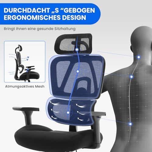 Unsere ⁢Erfahrungen mit⁤ dem ⁣Fantasylab 3D Ergonomischen Bürostuhl