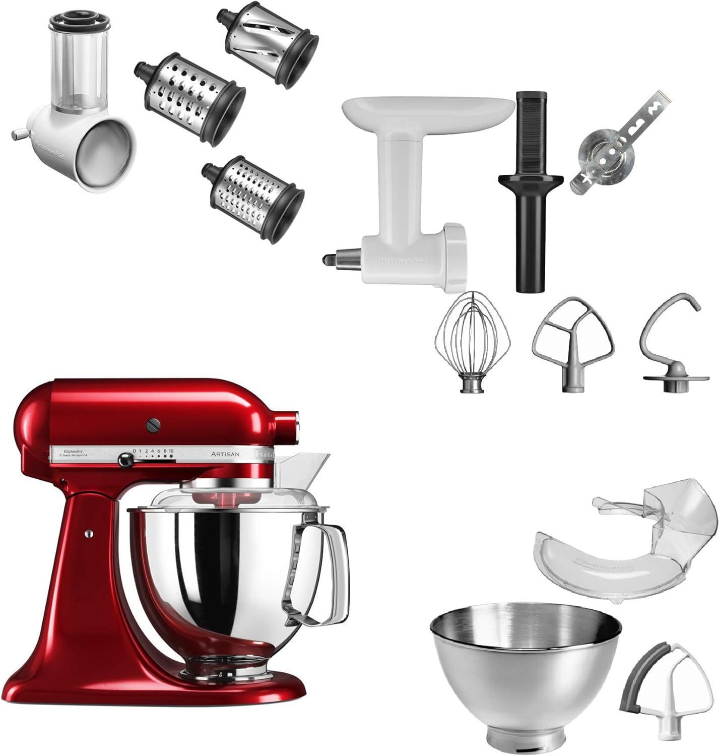 Unser Geschmackstest: Die KitchenAid Artisan im Liebesapfel Rot
Unser Geschmackstest: Die KitchenAid Artisan im Liebesapfel Rot-Willkommen zu unserem neuesten Produktreview, in dem wir uns mit einem echten Küchenhelden​ beschäftigen: der KitchenAid Küchenmaschine Artisan 5KSM175PSECA im auffälligen Liebesapfel Rot! Wenn wir an Küchenmaschinen denken,⁣ kommt uns kaum ein Gerät in den Sinn, das‌ eine⁤ derart große Fangemeinde ​hat. Und das aus gutem Grund! Mit einer ⁣Kapazität von​ 4,8 Litern, einem kraftvollen 300-Watt-Motor und einer Vielzahl an Zubehörteilen ⁣– inklusive einem praktischen Gemüseschneider und einem Fleischwolf – verspricht dieses Starterpaket ⁢einen aufregenden Einstieg in ⁢die kunterbunte Welt der KitchenAid-Produkte.

In diesem​ Beitrag⁢ wollen wir unsere persönlichen Erfahrungen mit ‌der ‍Artisan-Küchenmaschine teilen. von der ersten Benutzung über verschiedene Rezepte⁢ bis hin zu den ⁢vielen kreativen Möglichkeiten, die uns dieses Gerät eröffnet hat – wir nehmen euch ⁣mit auf eine kulinarische Entdeckungsreise. Egal, ob ihr leidenschaftliche Hobbyköche, Back-Enthusiasten oder einfach nur auf der​ Suche nach einer zuverlässigen Küchenhilfe seid, wir haben die Vor-​ und⁣ Nachteile, die uns während unserer Tests aufgefallen sind, zusammengetragen. Lasst uns also gemeinsam herausfinden, ob die KitchenAid​ Artisan 5KSM175PSECA unser Herz im Sturm erobert hat!

Unsere ⁣ersten Eindrücke der KitchenAid Küchenmaschine Artisan

Beim Auspacken der Küchenmaschine waren wir sofort von der hochwertigen⁤ Verarbeitung und‍ dem ansprechenden ⁢Design in Liebesapfel Rot begeistert. Die 4,8 Liter Edelstahlschüssel fühlt sich⁣ solide und langlebig an‌ und die ⁣Ergonomie ‍der Handgriffe erleichtert das Handling.Die Maschinenkomponenten, darunter der Flachrührer⁣ und der Knethaken, sind aus robustem Material gefertigt, was ⁢unser Vertrauen in die Langlebigkeit des Produktes stärkt.Die Kippfunktion des ⁤Motorkopfes ermöglicht einen einfachen Zugang zur Schüssel⁣ und zum Zubehör, was die Nutzung zusätzlich ⁤komfortabel gestaltet.

Die zusätzlichen Funktionen, wie ⁣der Gemüseschneider ​ und der Fleischwolf, erweitern die Einsatzmöglichkeiten und ‍bringen viel Kreativität ‍in unsere Küche. Wir haben schon einige erste Versuche mit verschiedenen Teigen unternommen und waren beeindruckt, wie gleichmäßig und kräftig die Maschine arbeitet. Ob wir nun 1 kg Mehl verarbeiten oder 12 mittelgroße Eier schlagen, die Leistung des 300 W⁢ Motors bleibt konstant ⁣und zuverlässig. besonders erfreulich ist die vielfältige Zubehörauswahl, die sowohl für das tägliche Kochen als auch für spezielle Anlässe⁢ bestens geeignet ⁤ist. Diese maschine könnte bald zu unserem besten ‌Freund in der Küche werden!

Jetzt entdecken!

Entdecken wir die herausragenden funktionen des Starter Pakets

Mit⁢ unserem neuen Küchenhelfer erwarten uns nicht nur kulinarische Möglichkeiten, sondern auch ⁢eine ⁤Vielzahl von Funktionen, die das Kochen zum⁤ Erlebnis⁢ machen. Die 4,8 Liter ⁤Edelstahlschüssel ‌ mit ergonomischem Handgriff macht das ‍Mischen und Kneten‍ von Teigen zum Kinderspiel.​ Dank des⁢ robusten Ganzmetallgehäuses und des kippbaren Motorkopfes können wir die Maschine problemlos bedienen und aus verschiedenen Zubehörteilen profitieren. Zu den Basisaccessoires ⁣gehören unter anderem ein Flachrührer, ein Knethaken und ein flexibler Flachrührer, die‌ uns während der Zubereitung helfen, kreativ zu⁢ sein und verblüffende Ergebnisse zu erzielen.

Ein absoluter Pluspunkt ist ‍die flexibilität,die‍ uns die Zubehörteile bieten:⁣ Inkludiert sind der Gemüseschneider ​und der Fleischwolf,die unsere Möglichkeiten beim Kochen entscheidend erweitern.Wir können jetzt frisches Gemüse in verschiedenen Formen schneiden oder Fleisch für unsere Lieblingsgerichte mahlen. Dank der leistungsstarken Direktantriebs-Technologie und der 10 Geschwindigkeitsstufen ⁤ können wir die Maschine an unsere individuellen Bedürfnisse anpassen ‌und so die gewünschten Ergebnisse erzielen. Das mitgelieferte Spritzschutz ‍sorgt zudem dafür, dass unsere Küche sauber bleibt, während ⁢wir‌ uns in neuen Rezepten ausprobieren.

Maximale ‌KapazitätDetailsMehl1 kgEiweiß12 mittelgroße ‌EierSchlagsahne1 lKuchen2,7​ kgBrotteig2 kgKartoffelpüree3,2 kgKekse108 Stück

Klingt das nicht spannend? Entdecke alle Möglichkeiten, die auf dich warten, und lass uns jetzt⁣ gemeinsam in die Welt⁤ der​ KitchenAid eintauchen! Jetzt auf Amazon kaufen!

Praktische Anwendungen und unsere Erfahrungen in der Küche

Wir haben die KitchenAid Küchenmaschine‍ in der Küche ausgiebig getestet und sind begeistert von ihrer⁢ Vielseitigkeit​ und Leistungsstärke. Mit einer Kapazität ​von 4,8 Litern ‍ können⁣ wir problemlos größere Mengen Teig oder Sahne zubereiten,⁤ perfekt ​für unsere Familienfeiern oder‍ wenn wir Gäste bewirten.⁢ Die mitgelieferten Zubehörteile wie ⁣der Fleischwolf und der‍ Gemüseschneider erweitern die Möglichkeiten erheblich,sodass⁢ wir unsere Kreativität voll ‍ausleben können. Der Gemüseschneider mit seinen drei Trommeln ‌hat sich als besonders nützlich erwiesen, um frisches Gemüse für Salate oder Aufläufe⁤ in Rekordzeit zu schneiden,‍ während der Fleischwolf uns ermöglicht, unser‌ eigenes Hackfleisch für ‌Burger oder Bolognese zuzubereiten.

ein klarer Vorteil ist die Benutzerfreundlichkeit der Maschine. Selbstverständlich nehmen ⁢wir​ die unterschiedlichen Geschwindigkeitsstufen gerne in Anspruch, um die ideale ⁣Mischung für jede Zubereitung zu finden. Egal ob wir 12 Eier für einen Biskuitteig schlagen oder 2 Kilogramm Brotteig kneten – die Maschine liefert stets ein gleichmäßiges Ergebnis. Die sorgfältige⁤ Verarbeitung und das robuste‍ Ganzmetallgehäuse überzeugen uns zudem in der Langzeitnutzung. Wir sind absolut zufrieden mit unserer Entscheidung und⁣ freuen uns, die KitchenAid in ​unserer Küche als zuverlässigen Partner an unserer Seite zu haben.

Jetzt entdecken und kreativ werden!

Unsere Empfehlungen für die optimale Nutzung der KitchenAid Küchenmaschine

Um das volle Potenzial der Küchenmaschine ‌auszuschöpfen, empfehlen wir, sich⁢ mit den verschiedenen ​Zubehörteilen vertraut zu machen,⁢ die⁣ im Lieferumfang enthalten ⁢sind. Besonders der Gemüseschneider und der Fleischwolf bieten uns eine Vielzahl kreativer ⁤Möglichkeiten in der Küche. Mit den drei Trommelaufsätzen des​ Gemüseschneiders können wir beispielsweise in Sekundenschnelle Gemüse in unterschiedlichen Formen und Größen zubereiten. Die präzise Technik sorgt ⁣dabei‍ für ein gleichmäßiges Ergebnis, das uns viel Zeit beim Vorbereiten spart.

Darüber‌ hinaus sollten wir das ​Standardzubehör ⁢sinnvoll einsetzen, um die Effizienz ‍unserer Arbeiten zu maximieren. Die 4,8 Liter Edelstahlschüssel ‍ ermöglicht es uns, ‌große Portionen zu vermengen, während ⁢der flexible Flachrührer perfekte Ergebnisse ⁢beim Teig mischen garantiert. ​Eine nützliche Übersicht der maximalen⁤ Kapazitäten finden wir in ⁢der folgenden Tabelle:

LebensmittelMax. KapazitätMehl1 kgEiweiß12 mittelgroße EierSchlagsahne1 lKuchen2,7 kgBrotteig2 kg

Damit wird deutlich, dass wir mit der richtigen Handhabung der verschiedenen Funktionen und Zubehörteile ⁣nicht nur effizient, sondern auch kreativ⁤ kochen können.‍ Lassen Sie uns gemeinsam die Welt der KitchenAid entdecken und‍ durch einen Klick hier tolle Küchenkreationen zaubern!

Unlock Your Potential

Und da‌ sind wir also ⁢am ⁣Ende unseres Geschmacks­tests mit der KitchenAid Artisan ‍im verführerischen liebesapfel Rot. Diese Küchenmaschine hat nicht nur unsere Erwartungen übertroffen, sondern auch unsere Kocherlebnisse erheblich bereichert. Mit ihrem umfassenden Zubehör, inklusive dem‍ Gemüseschneider und Fleischwolf, eröffnet sie⁣ uns unzählige ‍Gestaltungsmöglichkeiten in der ‍Küche. Die Qualität und Langlebigkeit ​der Artisan-Reihe haben uns wirklich beeindruckt, und wir sind sicher, dass sie auch in eurem Küchenalltag eine treue Begleiterin sein ⁣wird.

Ob ihr leidenschaftliche Hobbyköche seid oder einfach⁣ nur kreative Meisterwerke in der Küche ‍erschaffen‌ möchtet, ⁢das Starter Paket der kitchenaid Artisan bietet alles, was ihr benötigt, um eure kulinarische Reise zu beginnen und die Liebe zur⁢ Gastronomie⁣ zu entdecken.

Wir hoffen,unser Test hat euch inspiriert,euch selbst in die Welt von KitchenAid zu wagen. wenn ihr bereit seid,eure Küche zu ‍verwandeln,schaut euch die KitchenAid Artisan Küchenmaschine näher an und lasst euch von ihrer Vielseitigkeit begeistern!